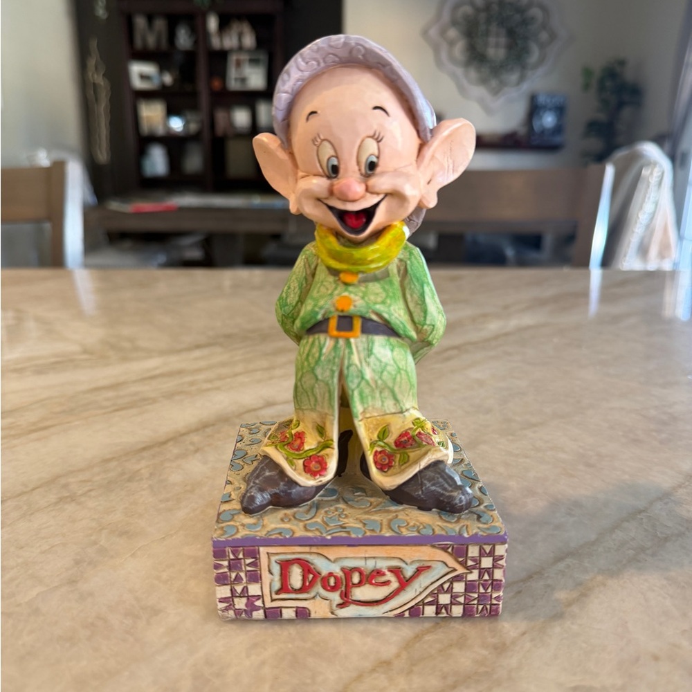 Jim Shore Dopey Simply Adorable 4005217 Disney Snow White Seven Dwarves